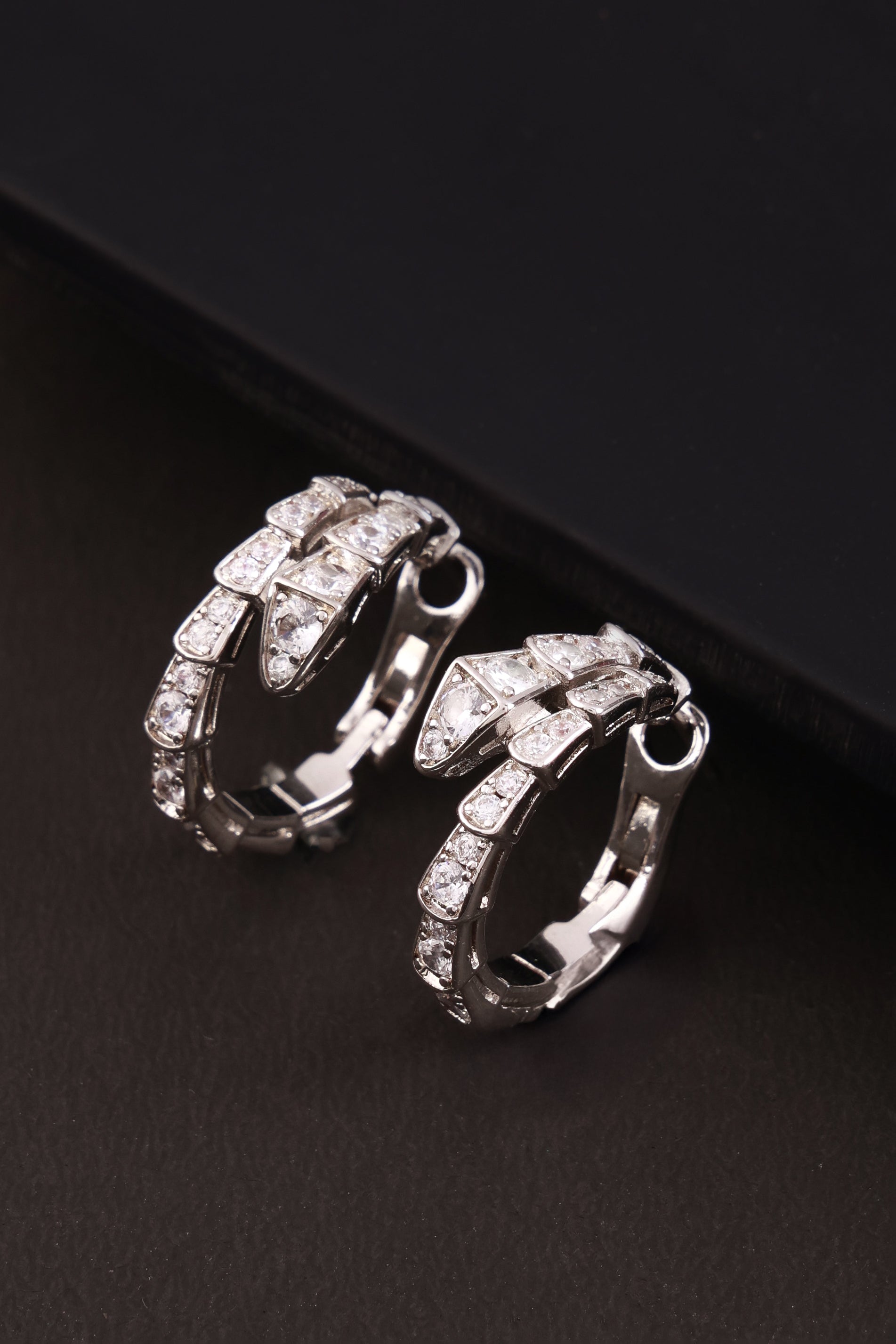 Silver Crown Bulgaree Earrings