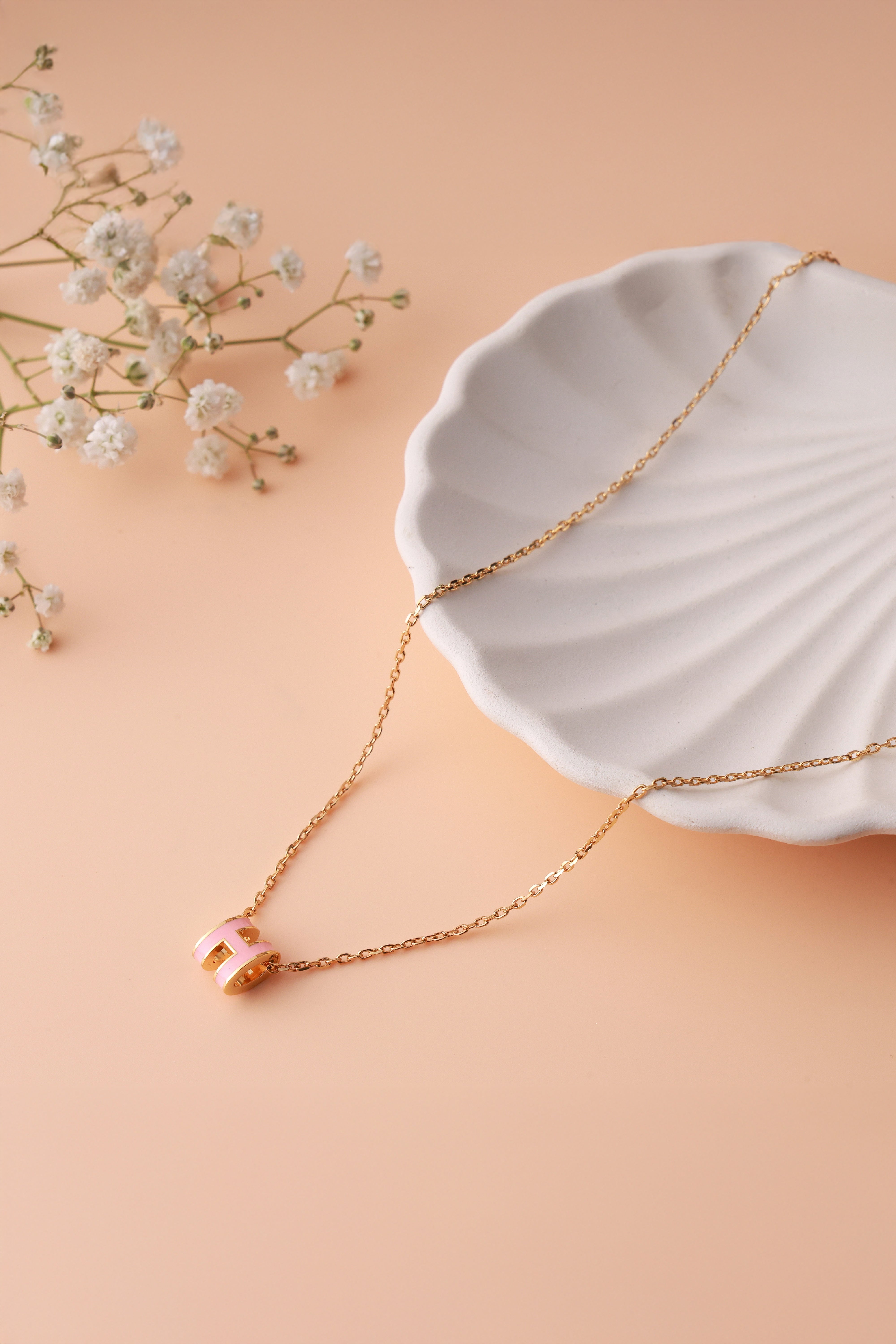 Pink Barrel Luxe Hermie Neckchain