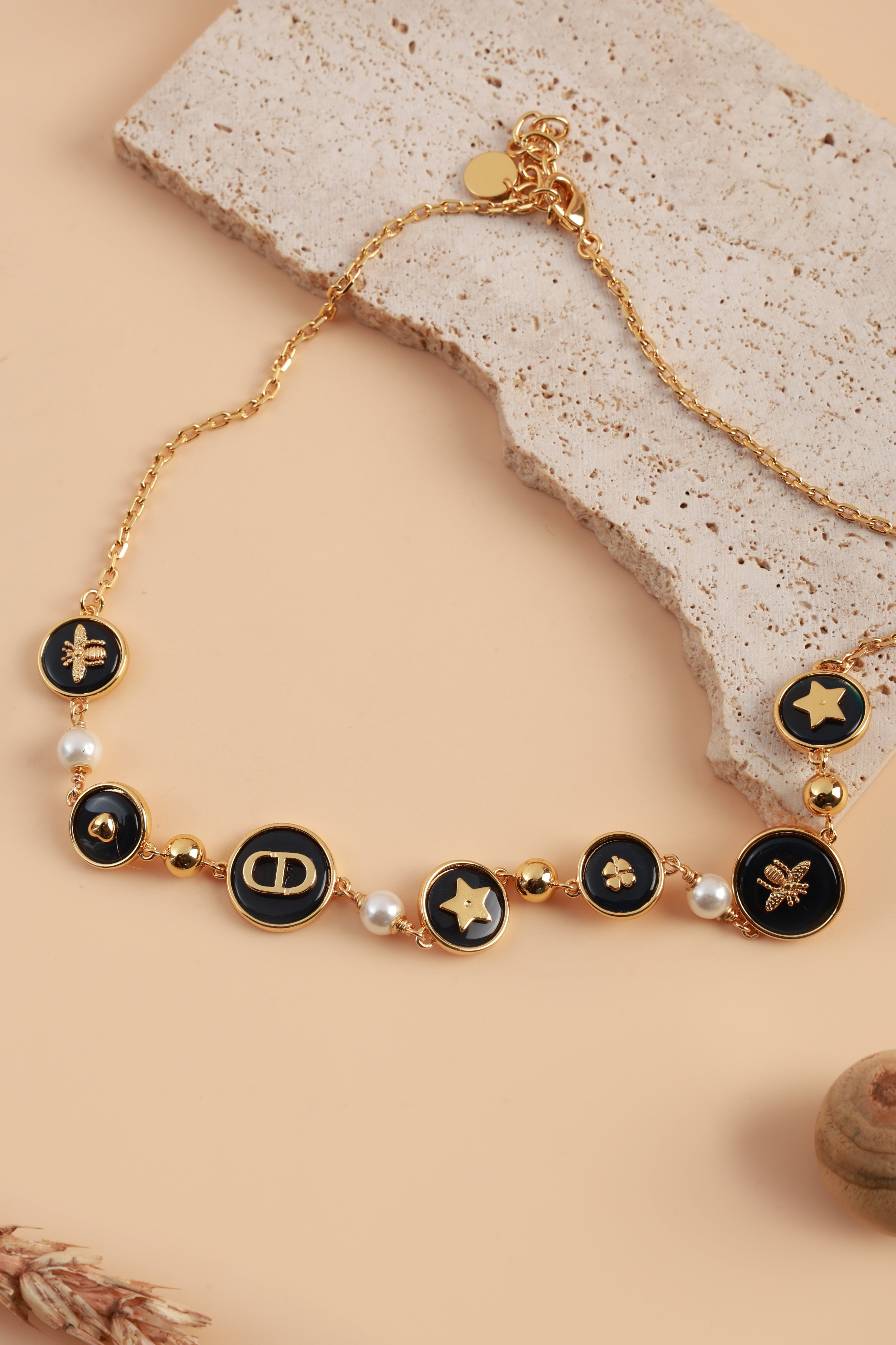 Black Cosmic Charm Neckchain