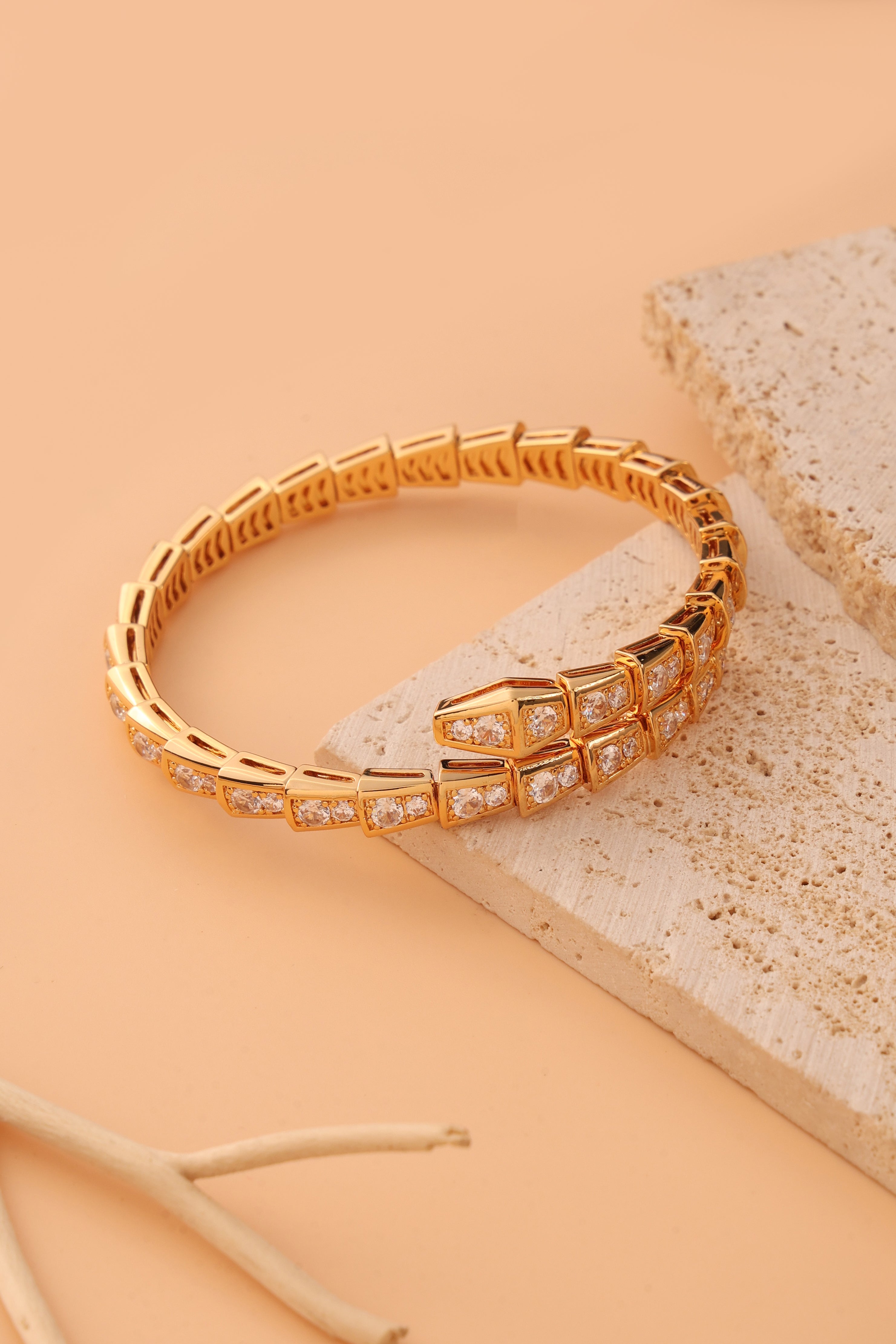 Smooth Gold Bracelet