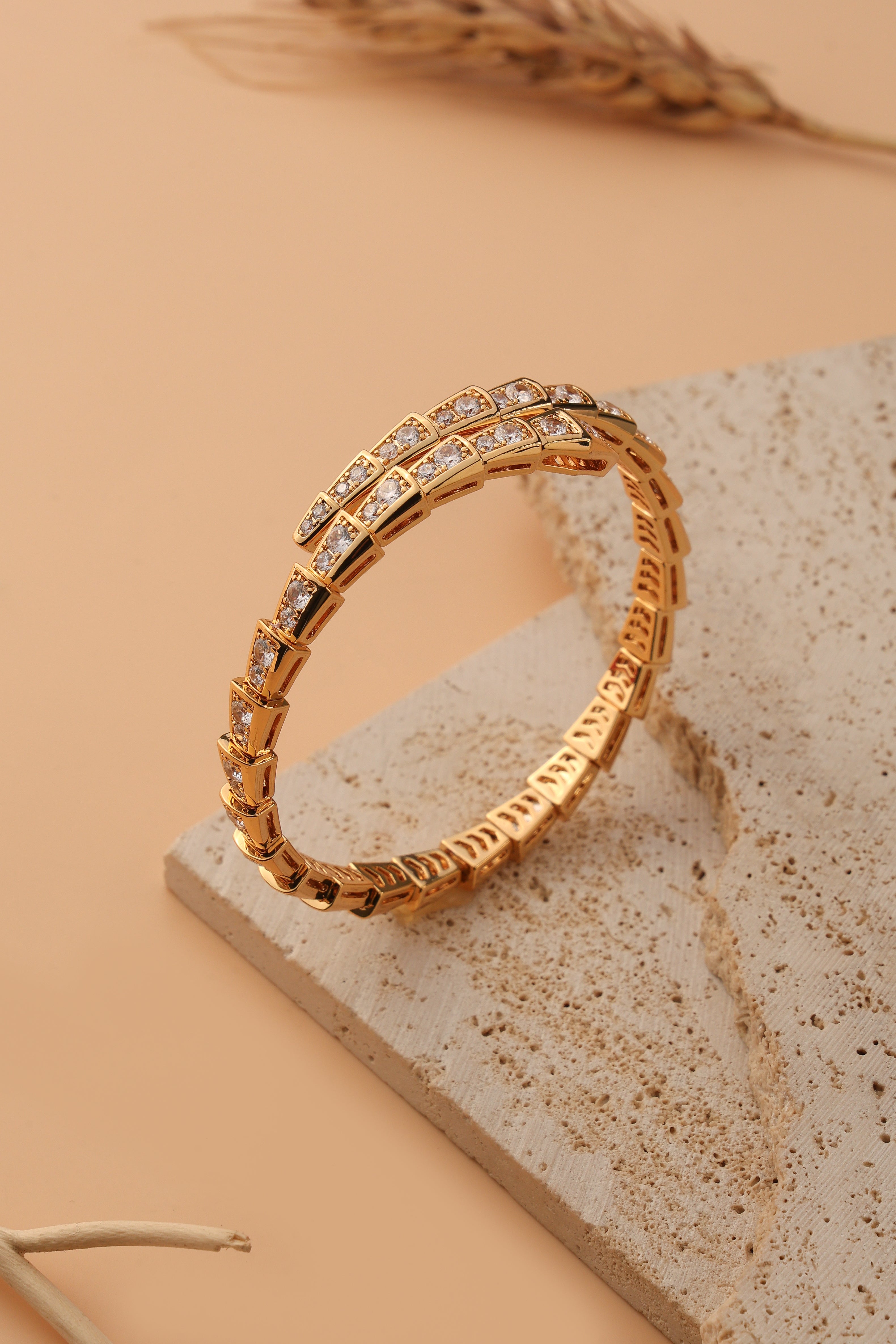 Smooth Gold Bracelet