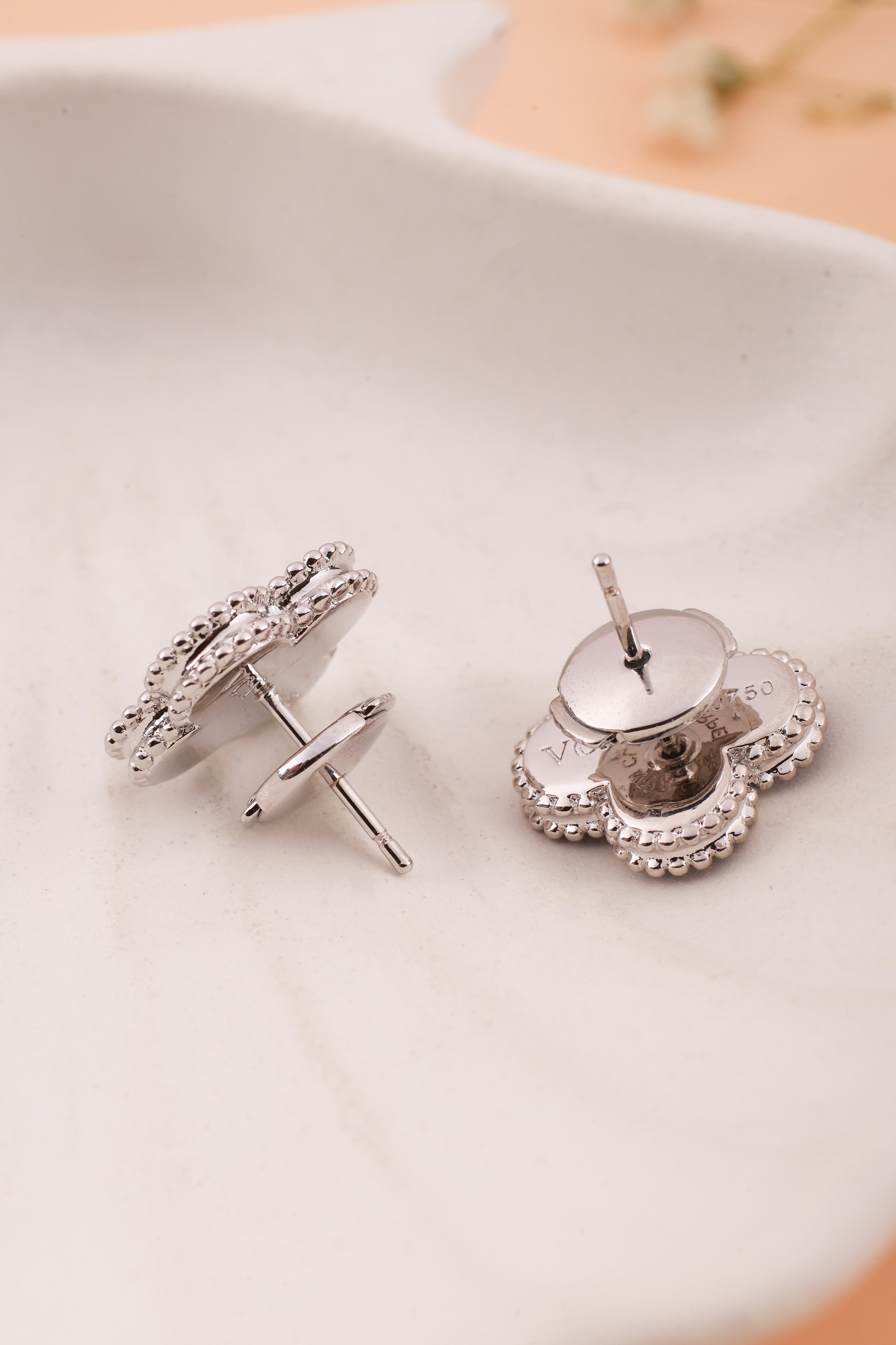 Blue Petal Charms Van Chief Studs