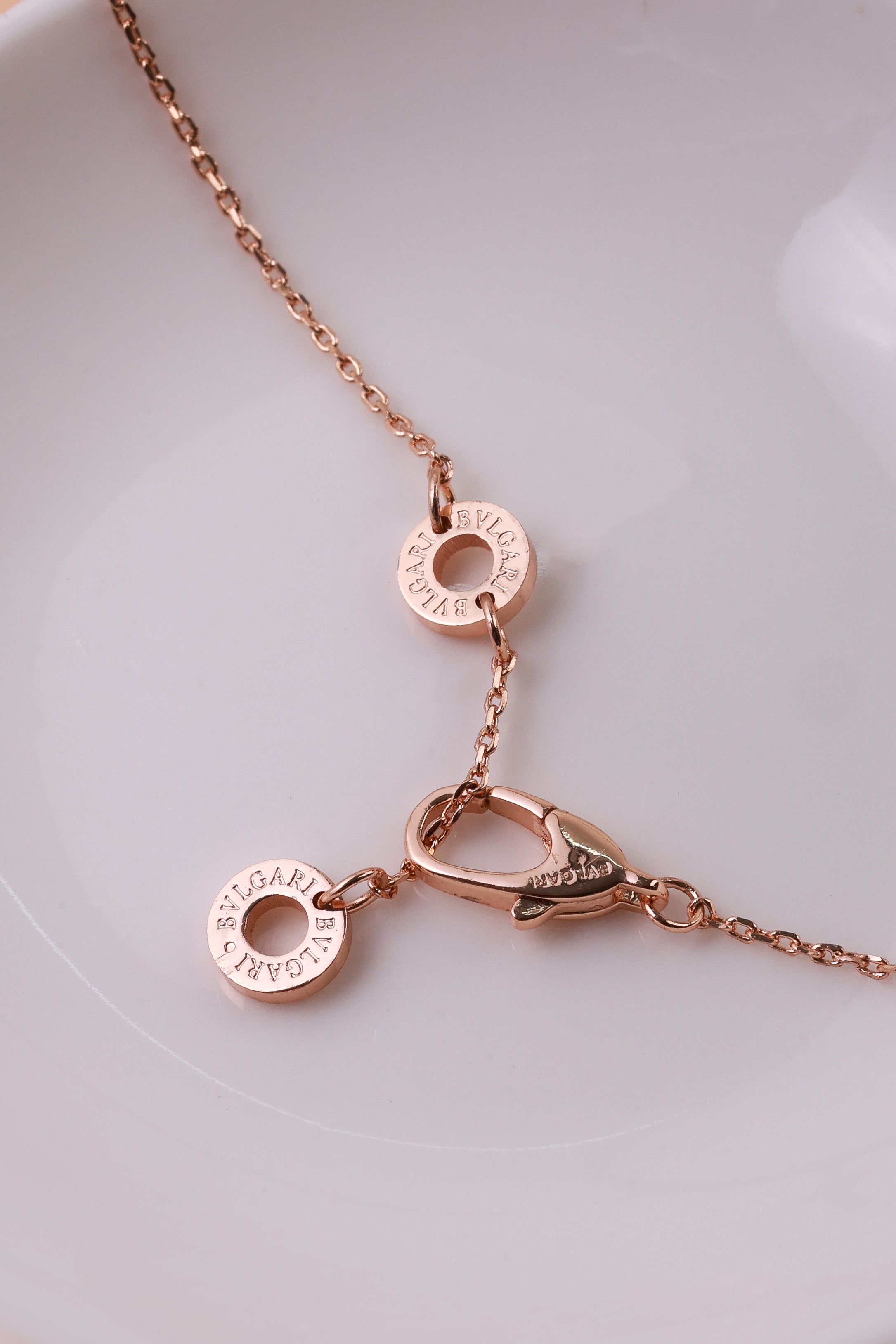 Rose Gold Gleam Bulgaree Neckchain