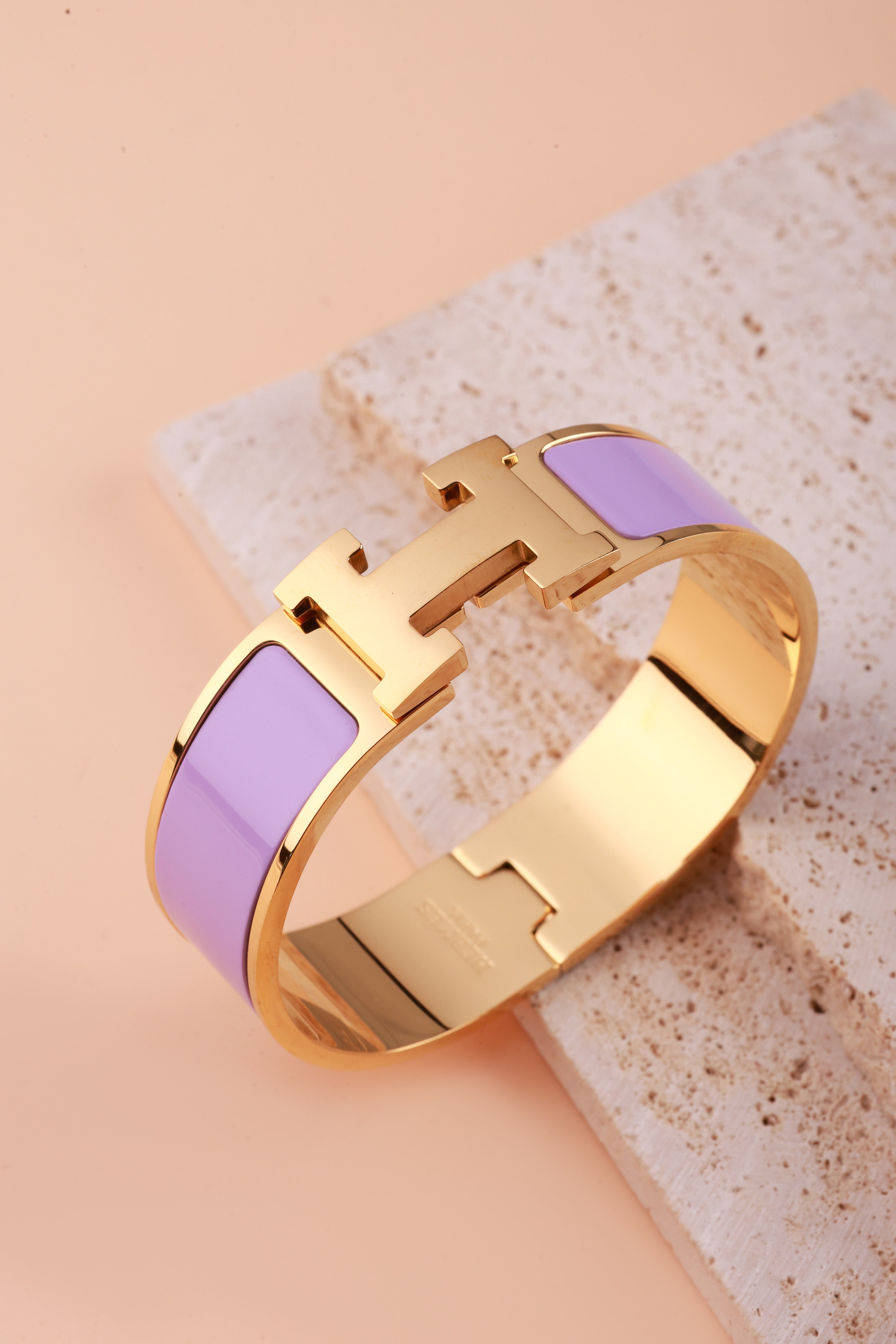 Obsidian Purple Hermie Bracelet