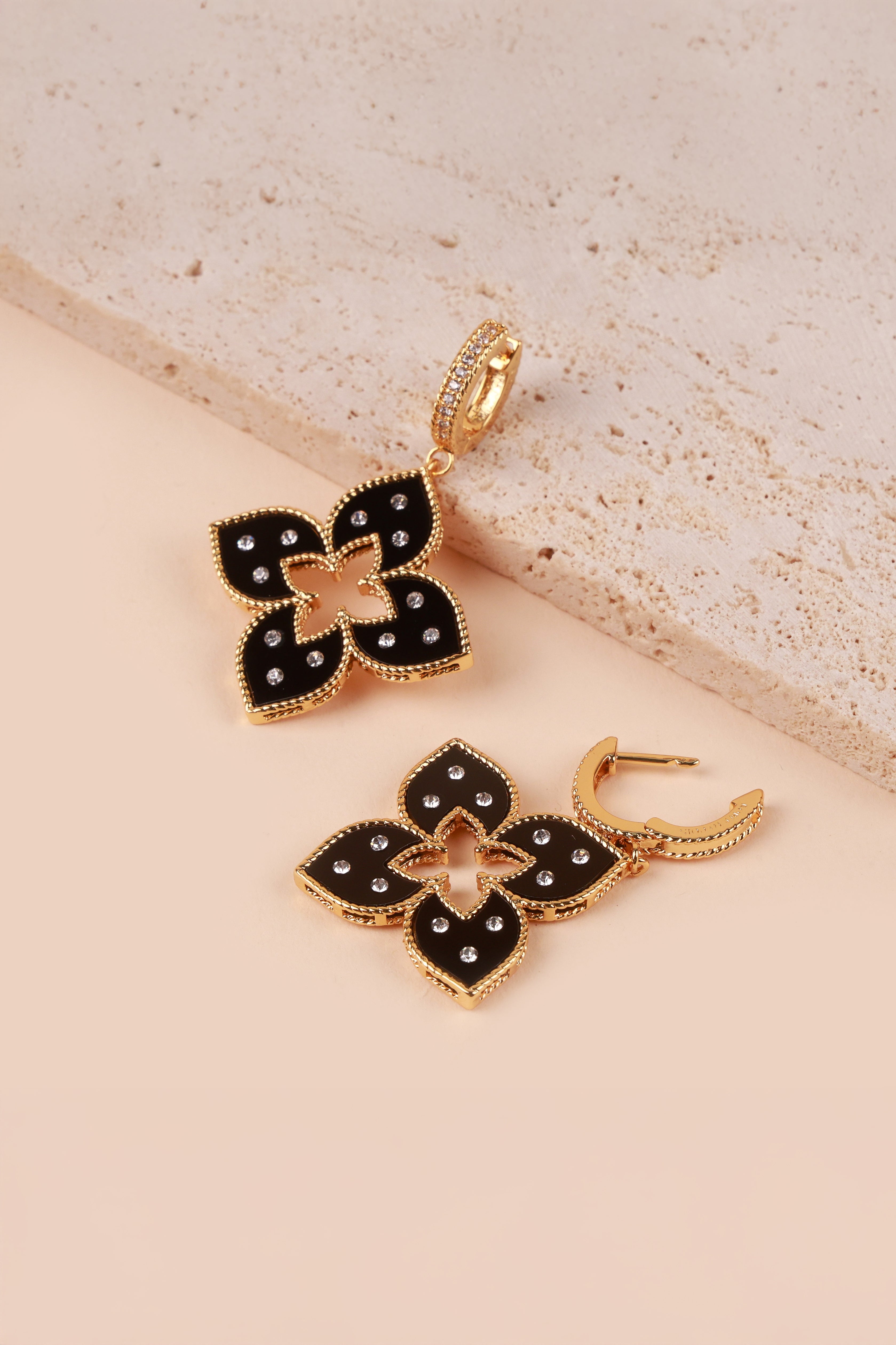Golden Shadow Alberto Quain Earrings