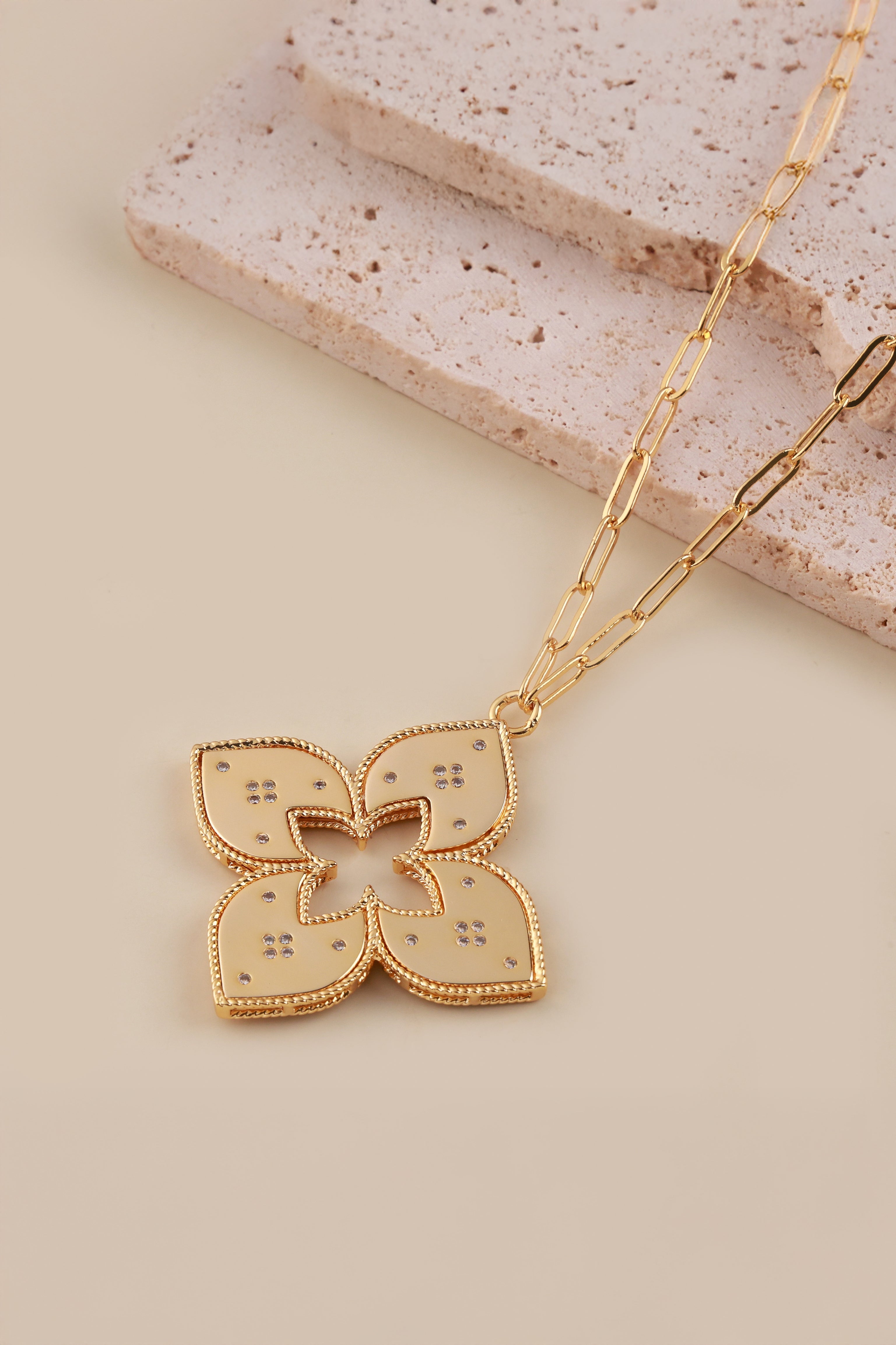 Golden Alberto Quain Neckchain