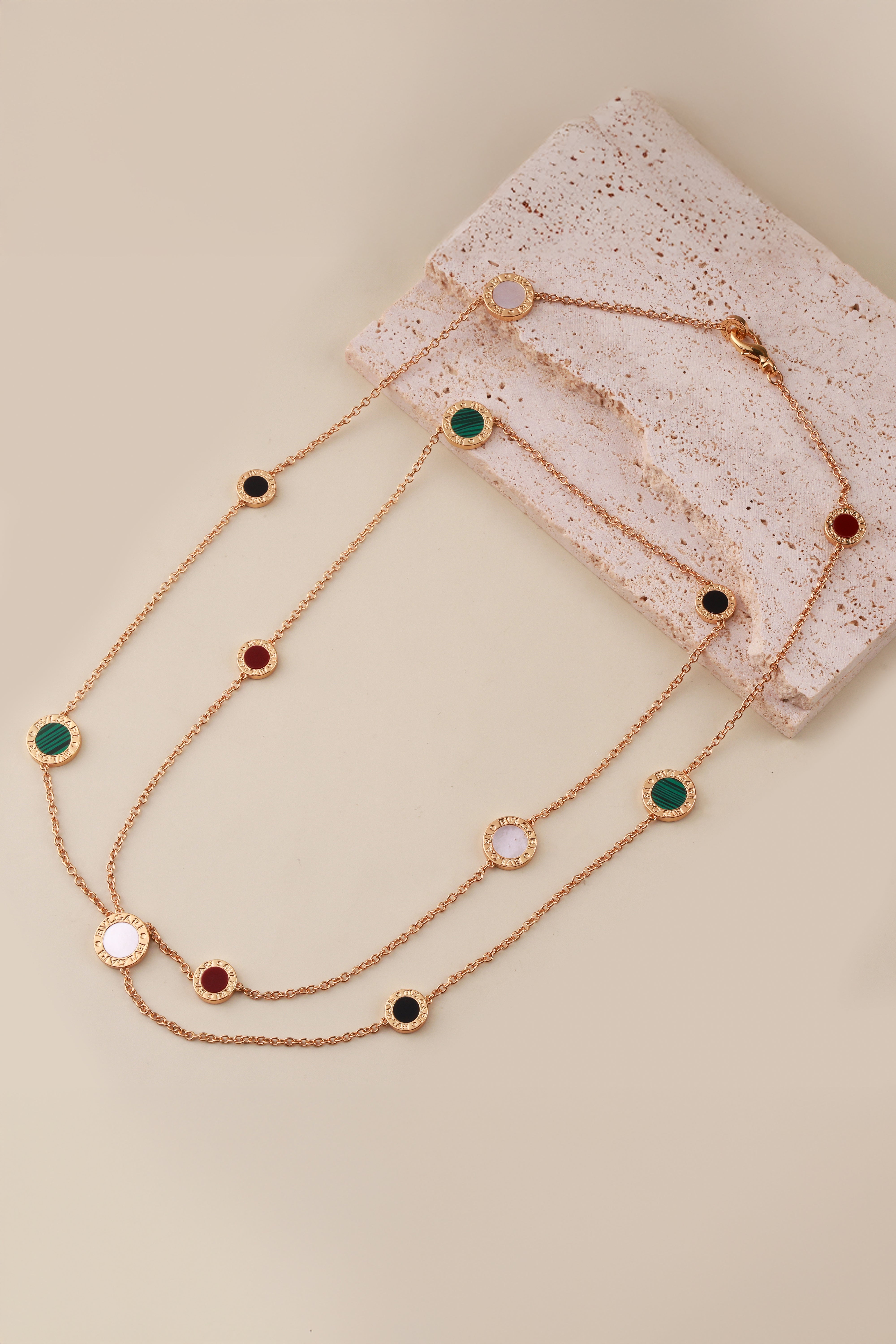 Luminous Jewel Bulgaree Neckchain
