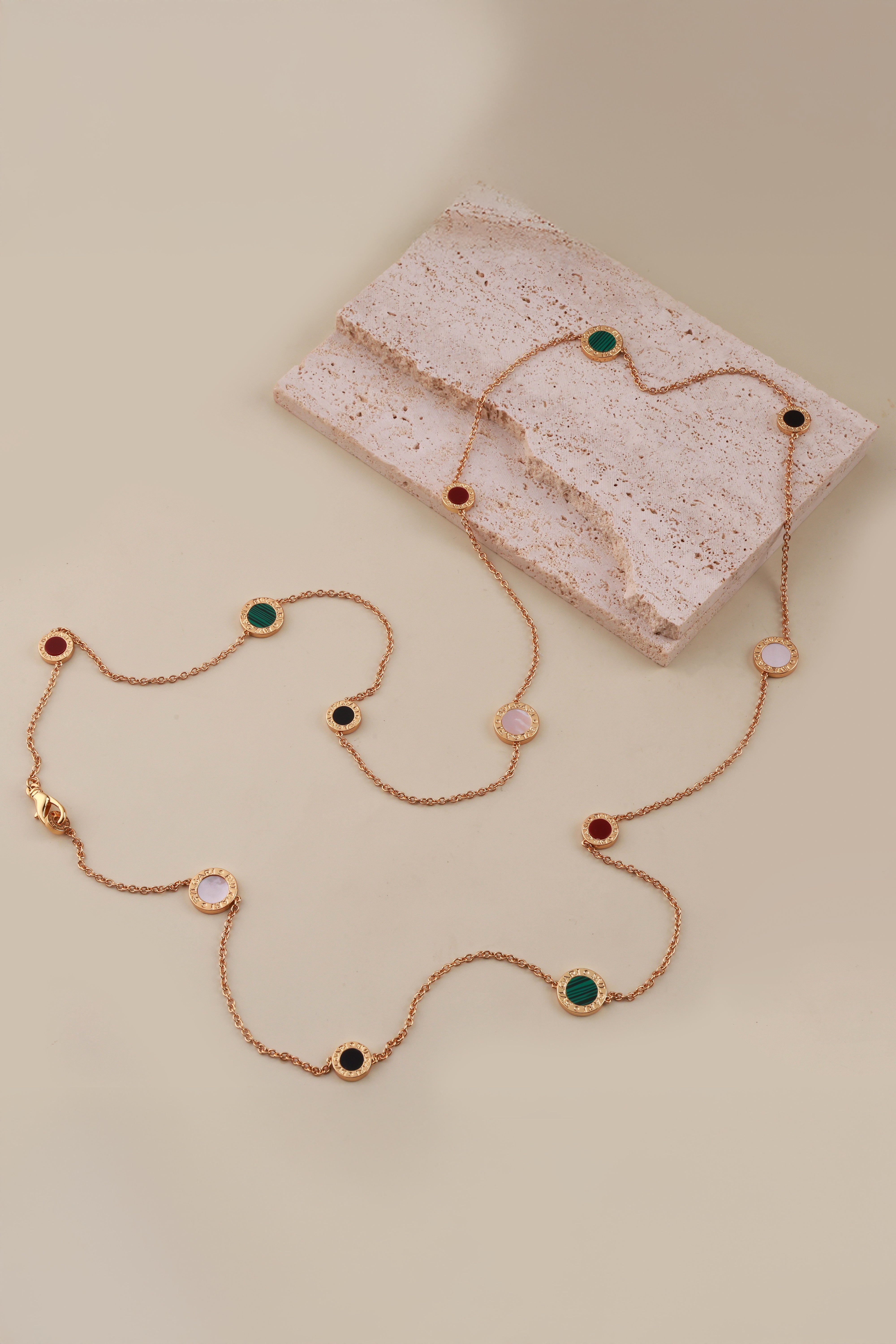Luminous Jewel Bulgaree Neckchain