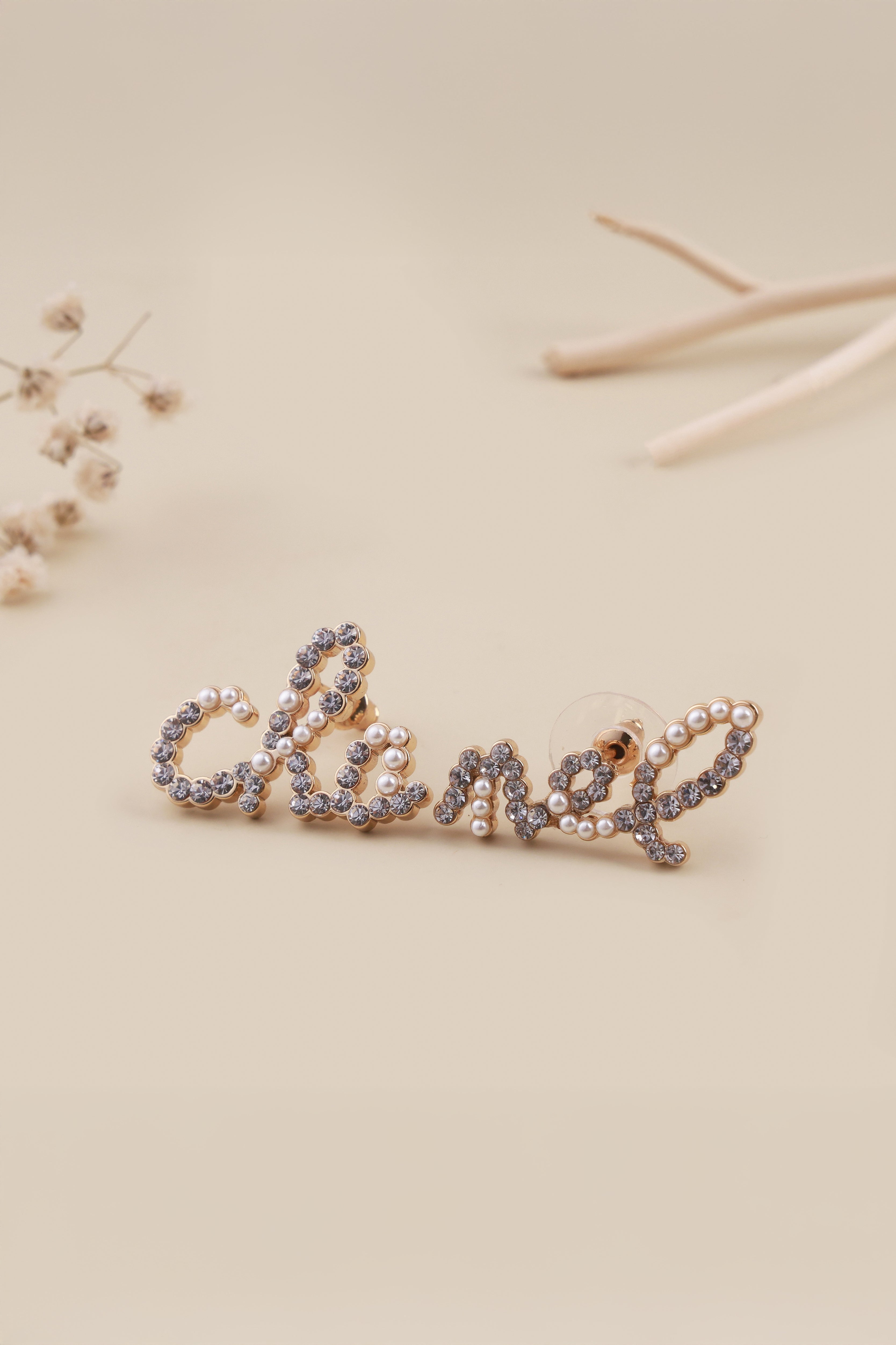 Blush Enchant Shanel Studs