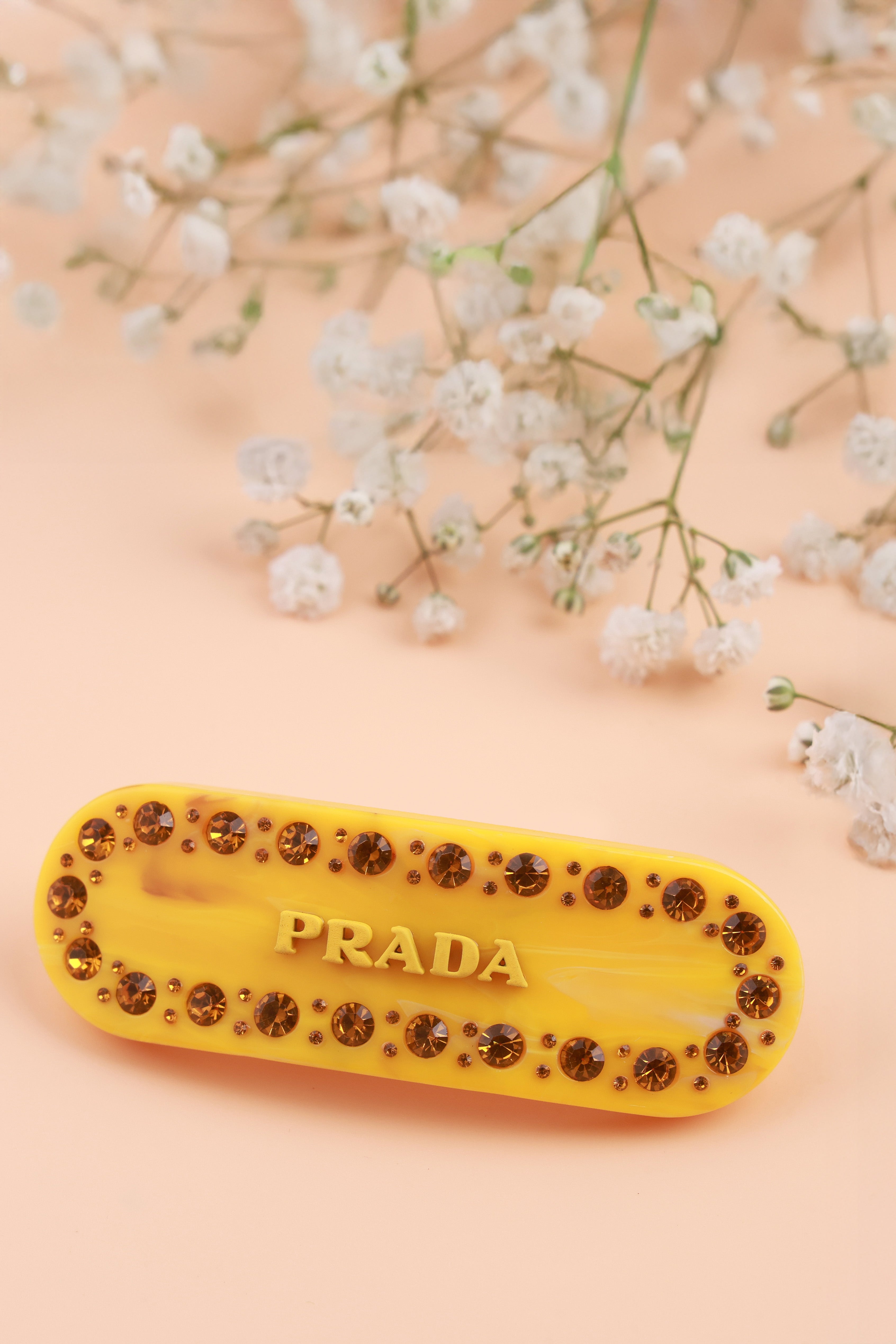 Brown Biscotti Glow Porado Hair Clip