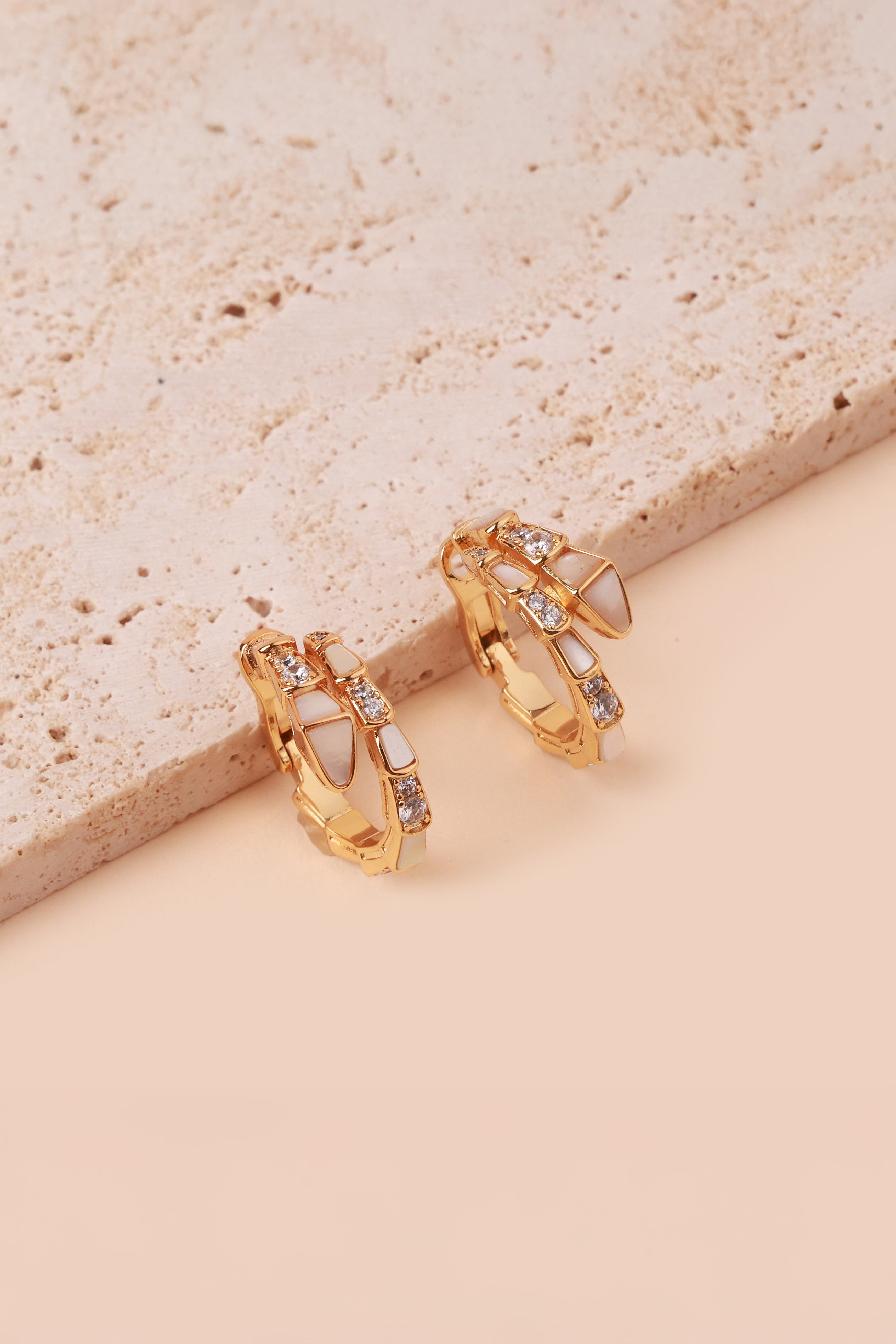 Opaline Halo Bulgaree Earrings