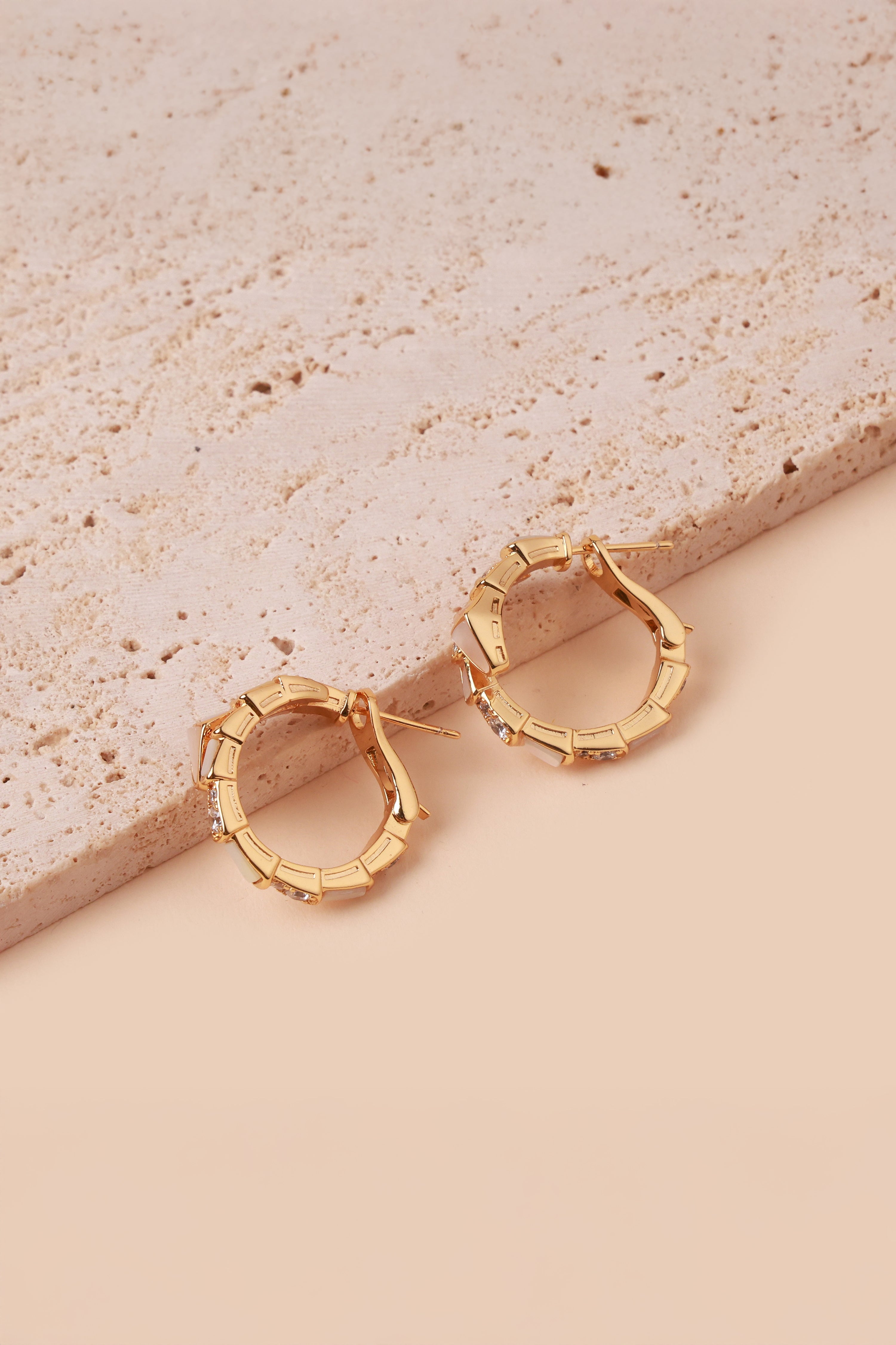 Opaline Halo Bulgaree Earrings